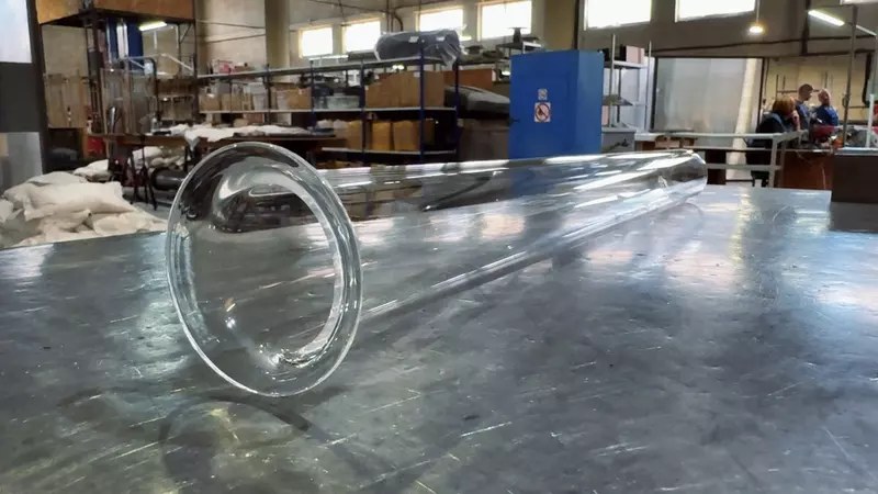 Колба из кварцевого стекла