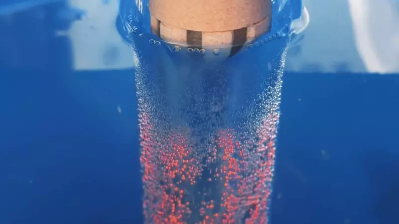 Нагреватель в действии