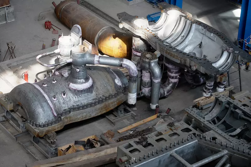 Изображение 5 для статьи «экология: В Красноярске начали монтаж турбины отечественного производства нового поколения»