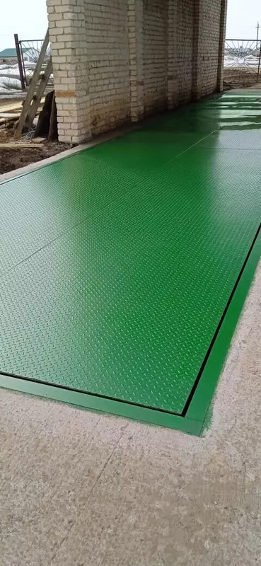 Модернизация 40 тонных автомобильных весов