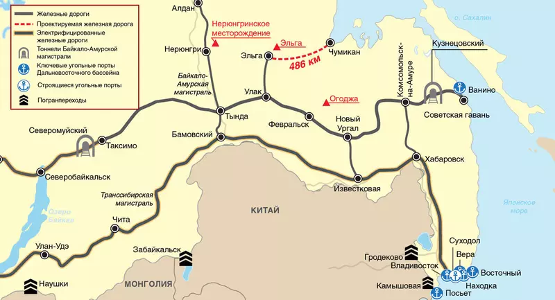 Начато строительство второй частной железной дороги на Дальнем Востоке