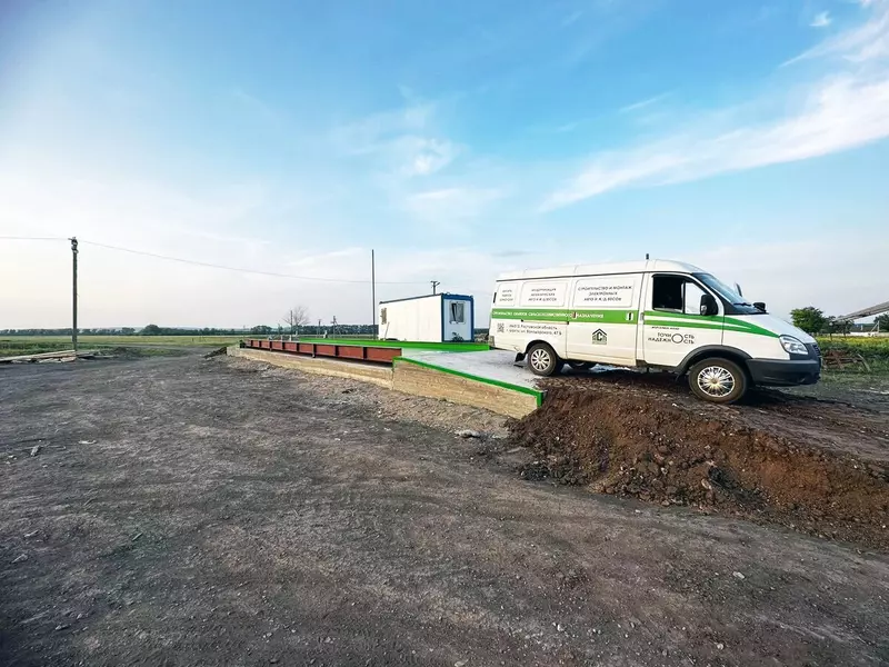 Строительство второго весового комплекса для взвешивания грузов для компании «Башкир – Агроинвест»