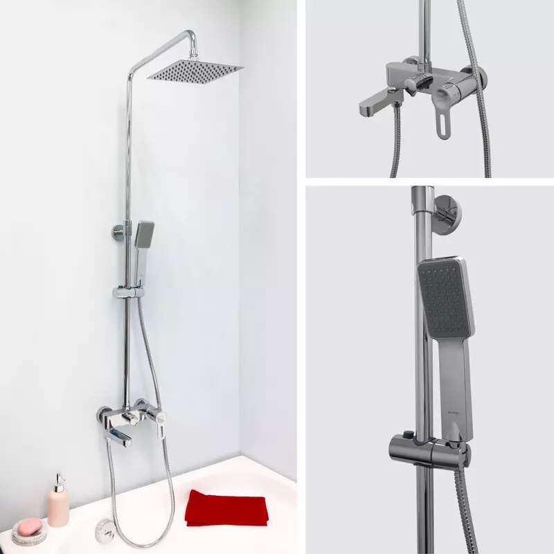 Смеситель/душа стационарный СМ-ВДЛ20 САПФИР