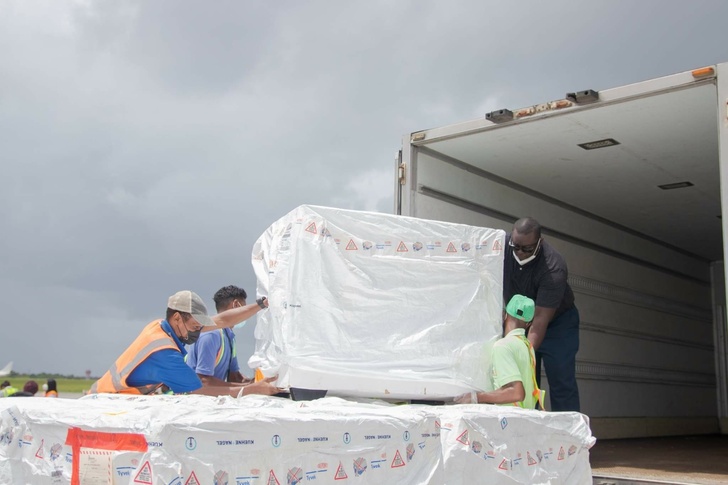В Гайану доставлена вторая партия вакцины «Спутник V»