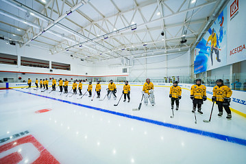 Открытие крытого хоккейного корта «Урай Арена»