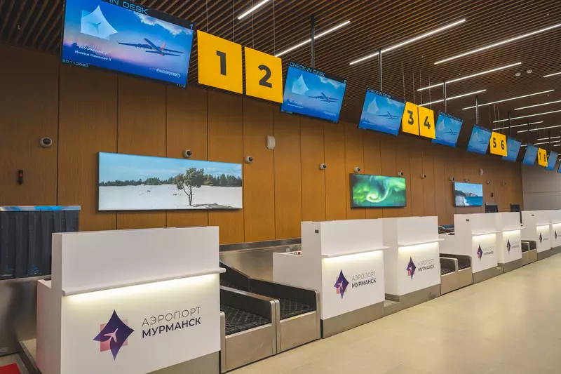 Изображение 7 для новости «В Мурманске запущен новый терминал аэропорта»