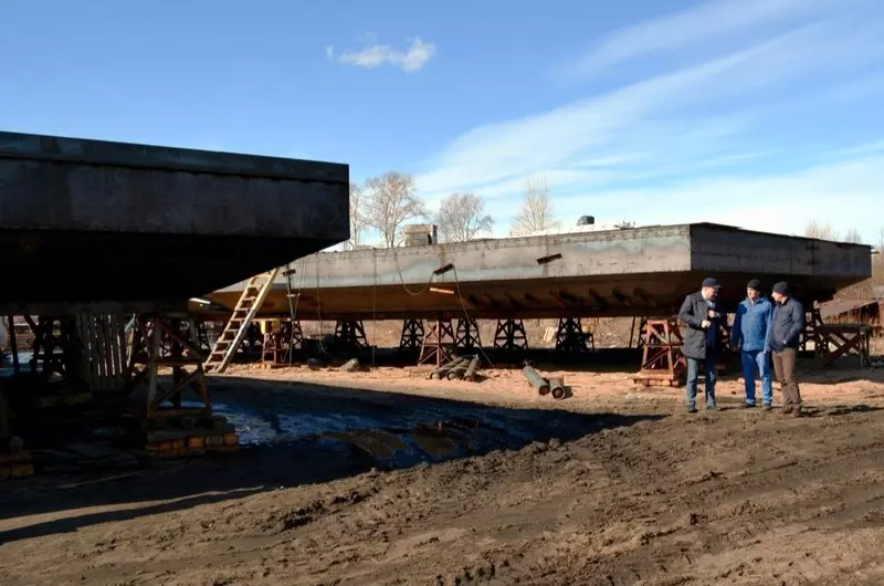 Картинка #2 для поста «Республика Коми: Завершено строительство наплавного моста Намский проекта СТ»