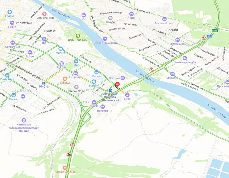 Фото 2 для поста «трасса М4: Движение по Каменскому мосту на трассе М4 Дон в Ростовской области запустили по двум полосам»