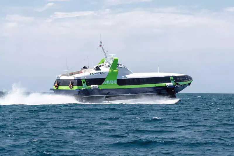 7 для поста «ОСК передала заказчику пятое серийное скоростное судно на подводных крыльях Комета 120М»