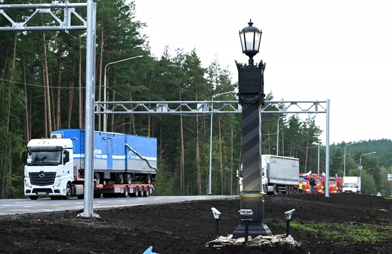 Картинка 2 для публикации «Челябинская облать: На трассе М 5 открыли четырехполосный участок между Челябинском и Миассом»