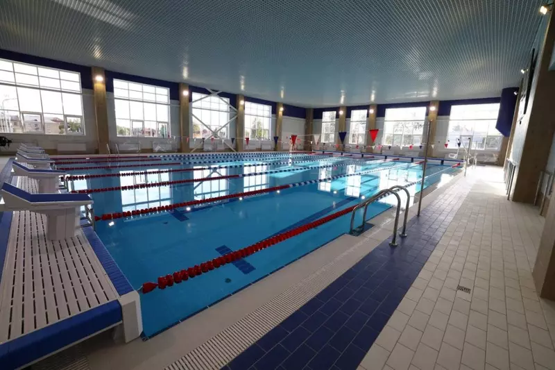 Картинка №2 для новости «Челябинская область: В Магнитогорске открыли современный ФОК»