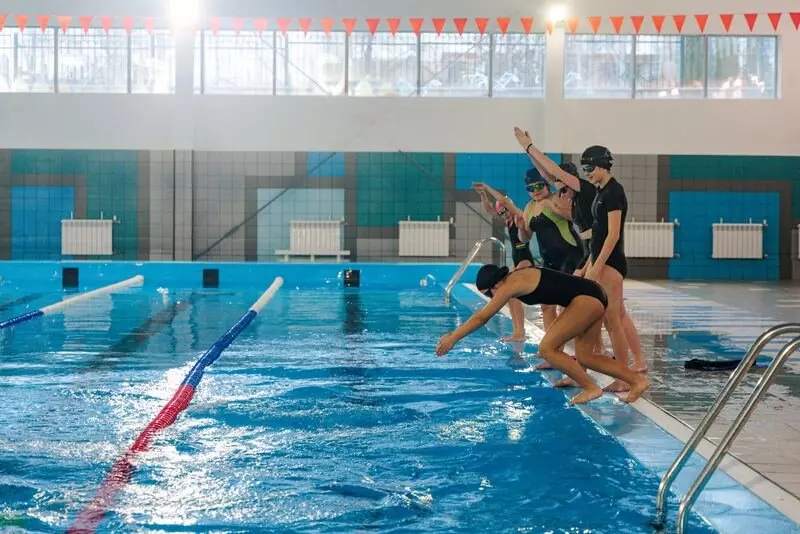 Фото #2 для статьи «спортивные объекты: Обновленный бассейн Янтарь открылся в Задонске Липецкой области»