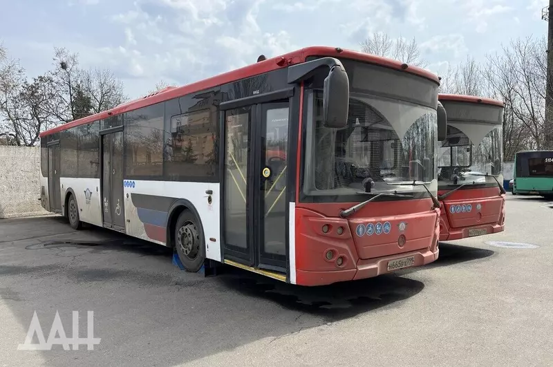 В Донецк из Москвы прибыла новая партия автобусов большой вместимости они скоро выйдут на маршруты