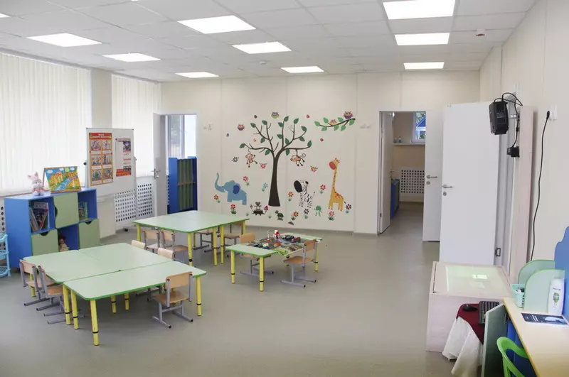 Изображение №3 для «детский сад: Под Мариуполем восстановлены школа и детский сад»