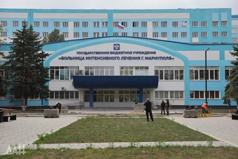 Больница будущего как выглядит Региональный сосудистый центр Мариуполя после реконструкции