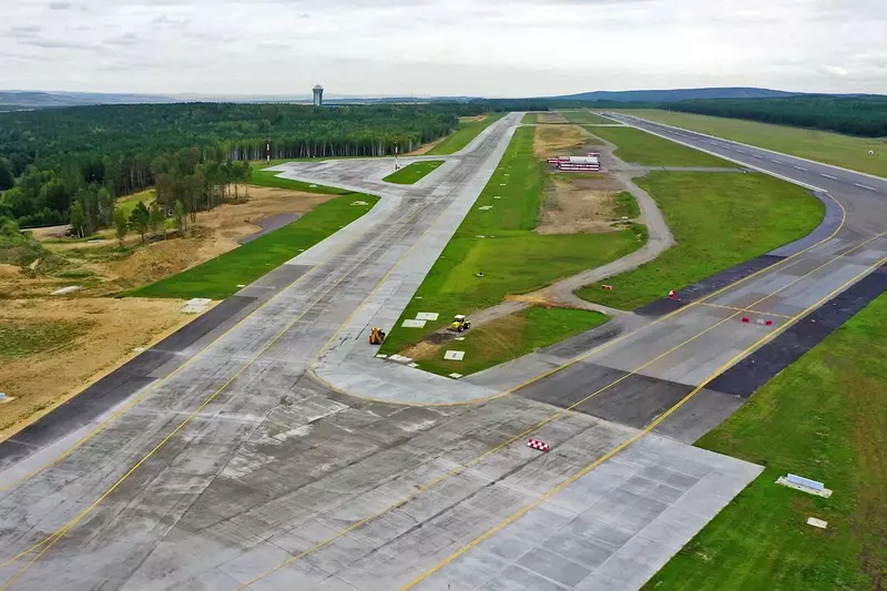 Фото 2 для статьи «Красноярск: В аэропорту Красноярска открыли перрон после масштабной реконструкции»