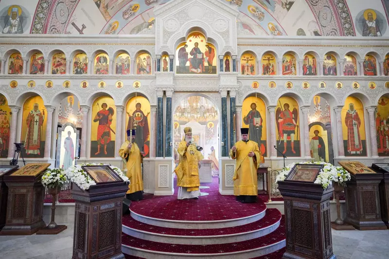 Иллюстрация #4 для «Храм: В Подмосковье в торжественной обстановке освятили новый храм Архангела Михаила»