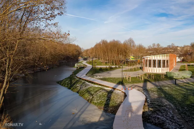 Иллюстрация 2 для статьи «благоустройство: В Белгородской области завершён проект благоустройства Тёплый Колодезь зелёная долина Губкина»