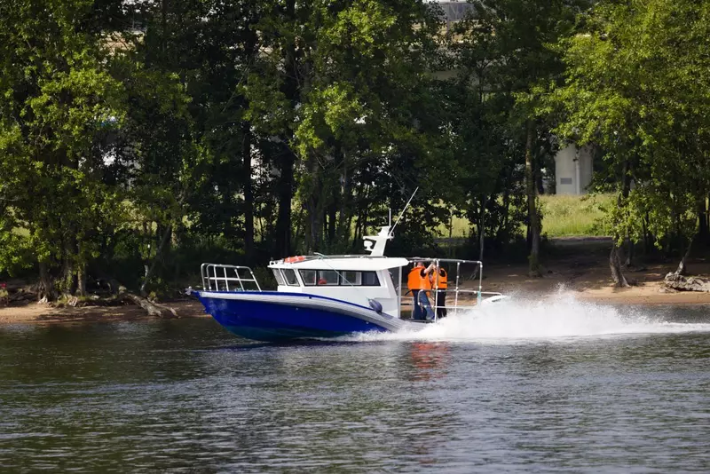 КМЗ сдал в эксплуатацию гидрографический катер Аргонавт 900