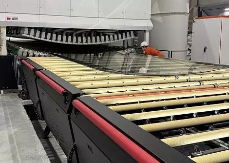 Компания Модерн Гласс запустила производство архитектурных сверхбольших гнутых стеклопакетов