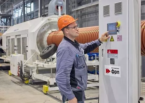 РГК открыла завод по производству полипропиленовых гофрированных труб