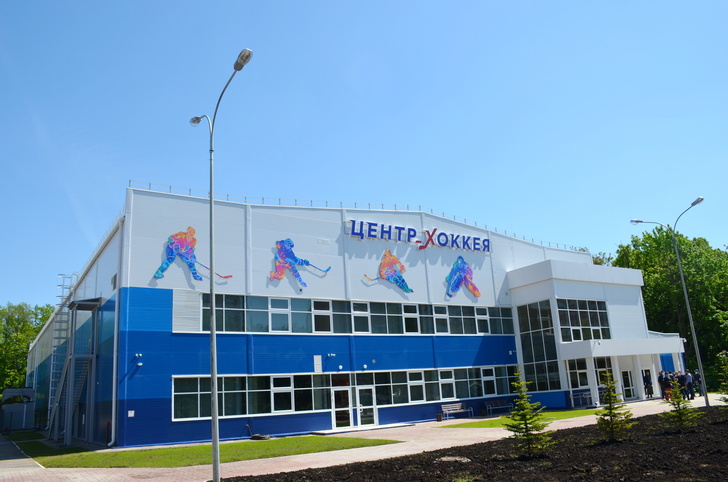В Чебоксарах открыта хоккейная арена