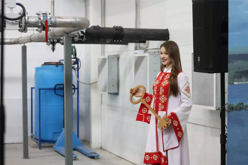 Иллюстрация #5 для новости «очистные сооружения: В селе Порецкое Чувашской Республики открыли новый комплекс очистных сооружений»