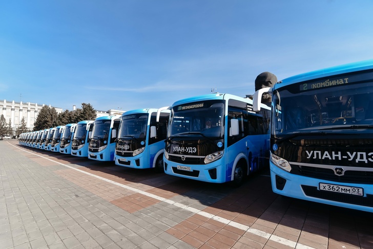 В Улан-Удэ на маршруты вышли 42 новых автобуса