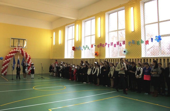 Покрышкинская школа в поселке Пушкино