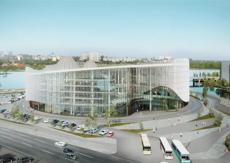 Изображение 28 для «Ход строительства новых объектов культуры»