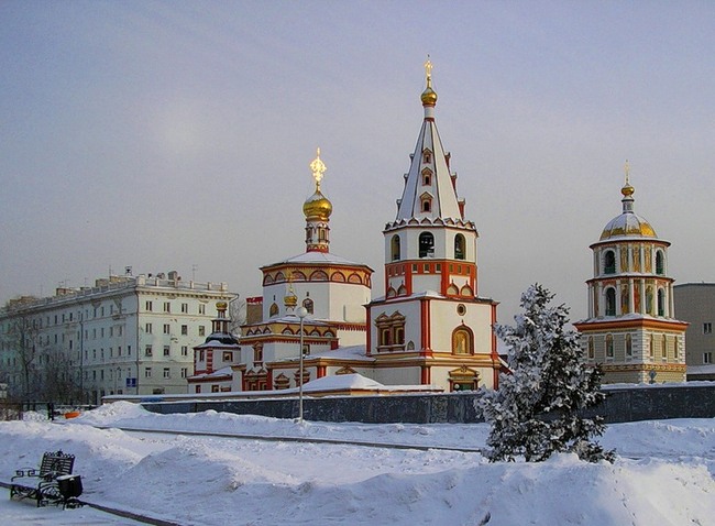 Богоявленский собор Иркутск архитектура