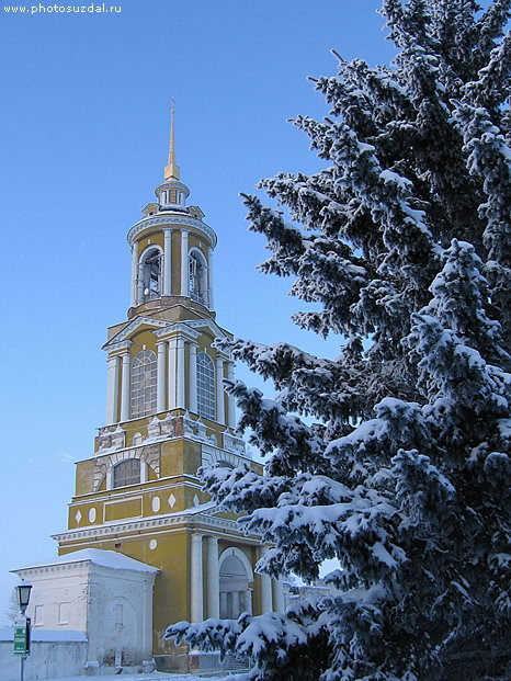 Суздаль преподобенская колокольня фото