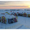 Военные строители возвели детский сад в Русской Арктике