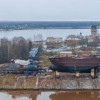 Спуск на воду траулера «Солигорск» проекта GM 3.02 в видеоформате