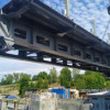 На Волховском шлюзе установлен новый автомобильный поворотный мост