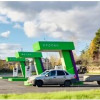 В Челябинской области в городе Озёрске открылась первая заправка МЕТАНОМ