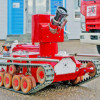 Новый российский пожарный робот начал работу на Калининской АЭС