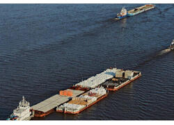 На проект «Восток Ойл» доставлен рекордный объем грузов в летнюю навигационную кампанию