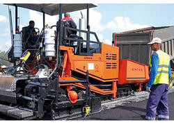 Новый российский асфальтоукладчик АСФ-Г-4-05 успешно прошёл испытания