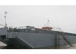 Череповецкий судостроительный завод сдал несамоходную баржу проекта RBD 4608