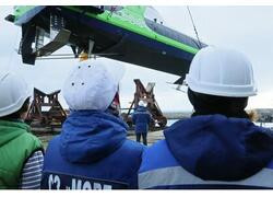 На СЗ «Море» спустили на воду СПК «Керчь» проекта 23160 «Комета 120М»