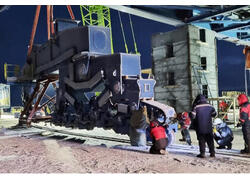 На Таймыре на терминале «Енисей» морского порта Диксон завершено строительство грузового причала