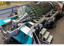 «Силовые машины» изготовили первую серийную газовую турбину большой мощности