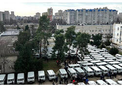 100 новых автомобилей получили медучреждения Краснодарского края