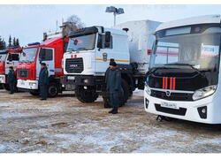 Костромские пожарные получили новые пожарные машины