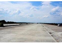 В аэропорту Кемерово завершена реконструкция взлетно-посадочной полосы