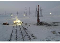 На второй линии электропередачи 110 кВ Певек-Билибино смонтировано 2 000 опор