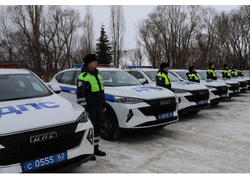 13 новых патрульных машин получила рязанская Госавтоинспекция