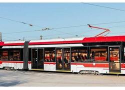 В Улан-Удэ на линию вышли два новых трамвая «Богатырь»