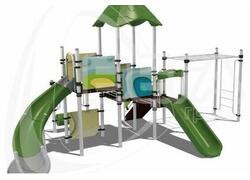 Игровой комплекс &laquo;Куба&raquo; радует детей любого возраста